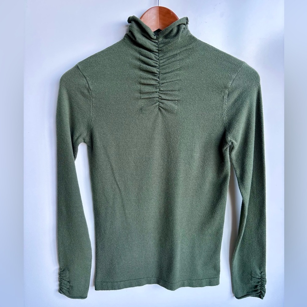 Hem & Thread Olive Knit Top
